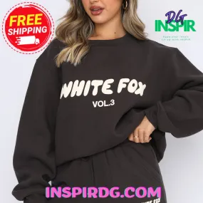 -White Fox Offstage Sweater Shadow