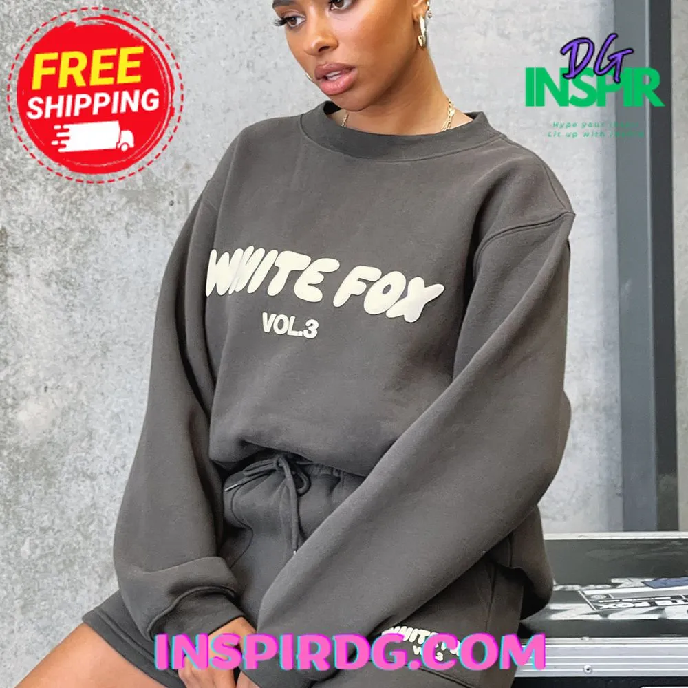 -White Fox Offstage Sweater Shadow