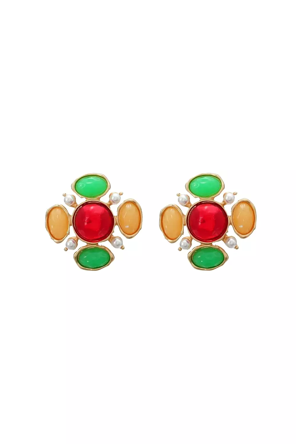 A MIGHTY STUD EARRINGS MULTI