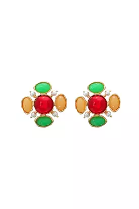 A MIGHTY STUD EARRINGS MULTI