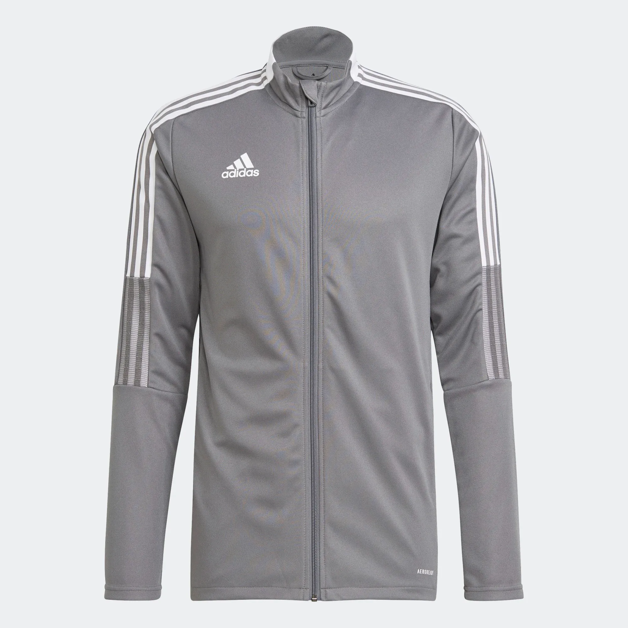 Adidas Men's Tiro 21 Track Jacket - Grey Four