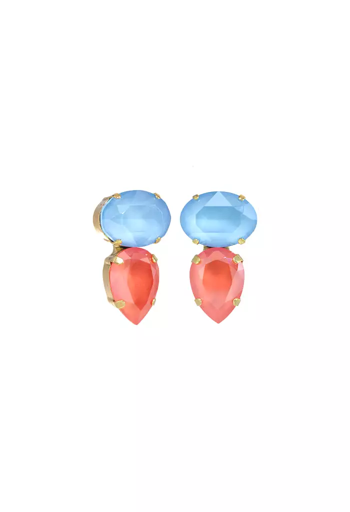 Ally Earring-Coral