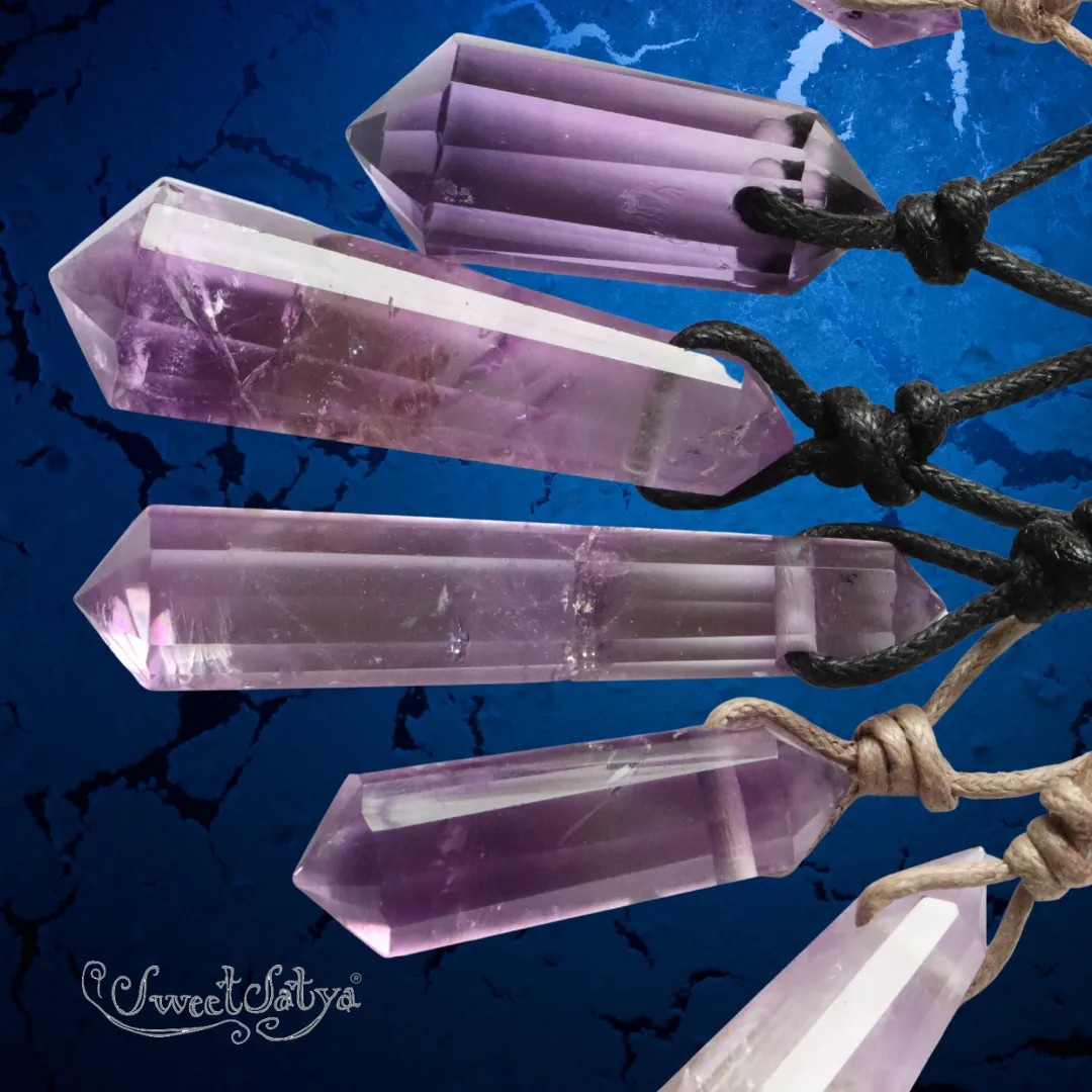 Amethyst Vogel Pendant SweetSatya