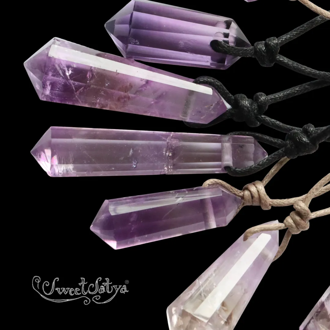 Amethyst Vogel Pendant SweetSatya