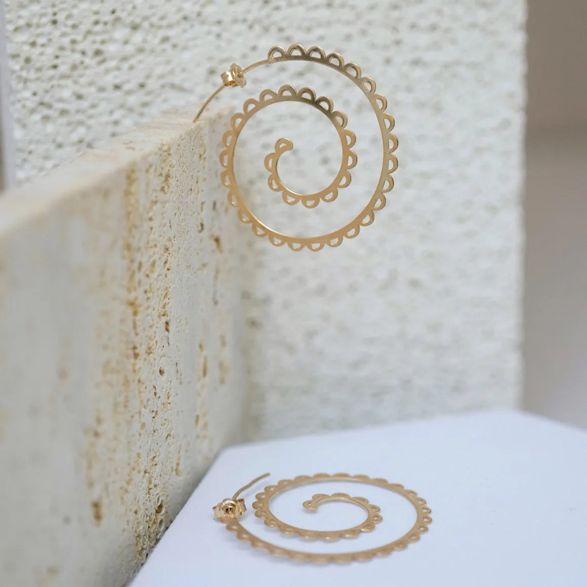 Argolla Spiral Gold