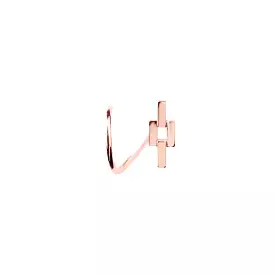 Aurore Twirl Earring, Rose Gold