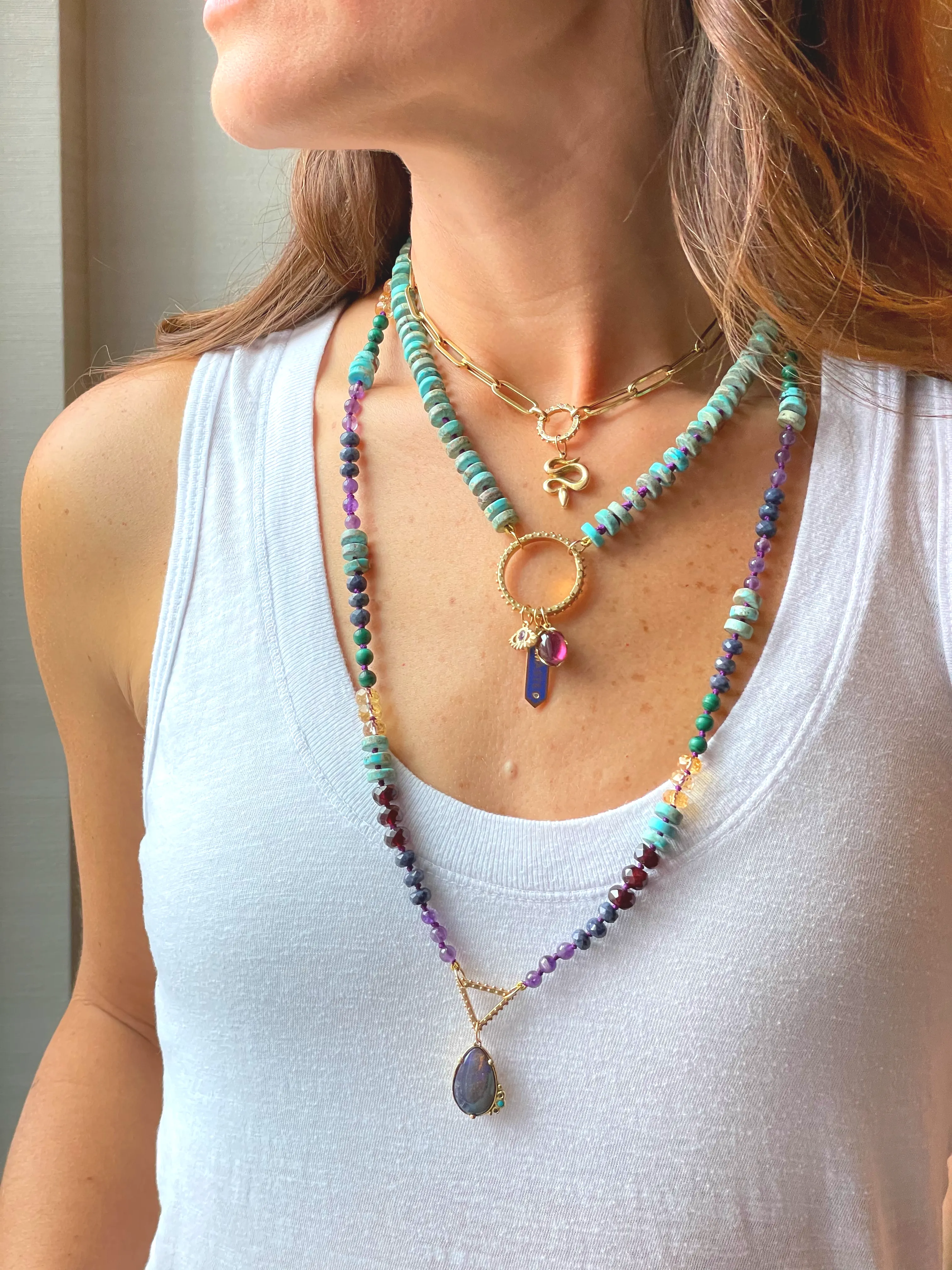 BOHEME ENDLESS SUMMER BEAD OPEN CHAIN