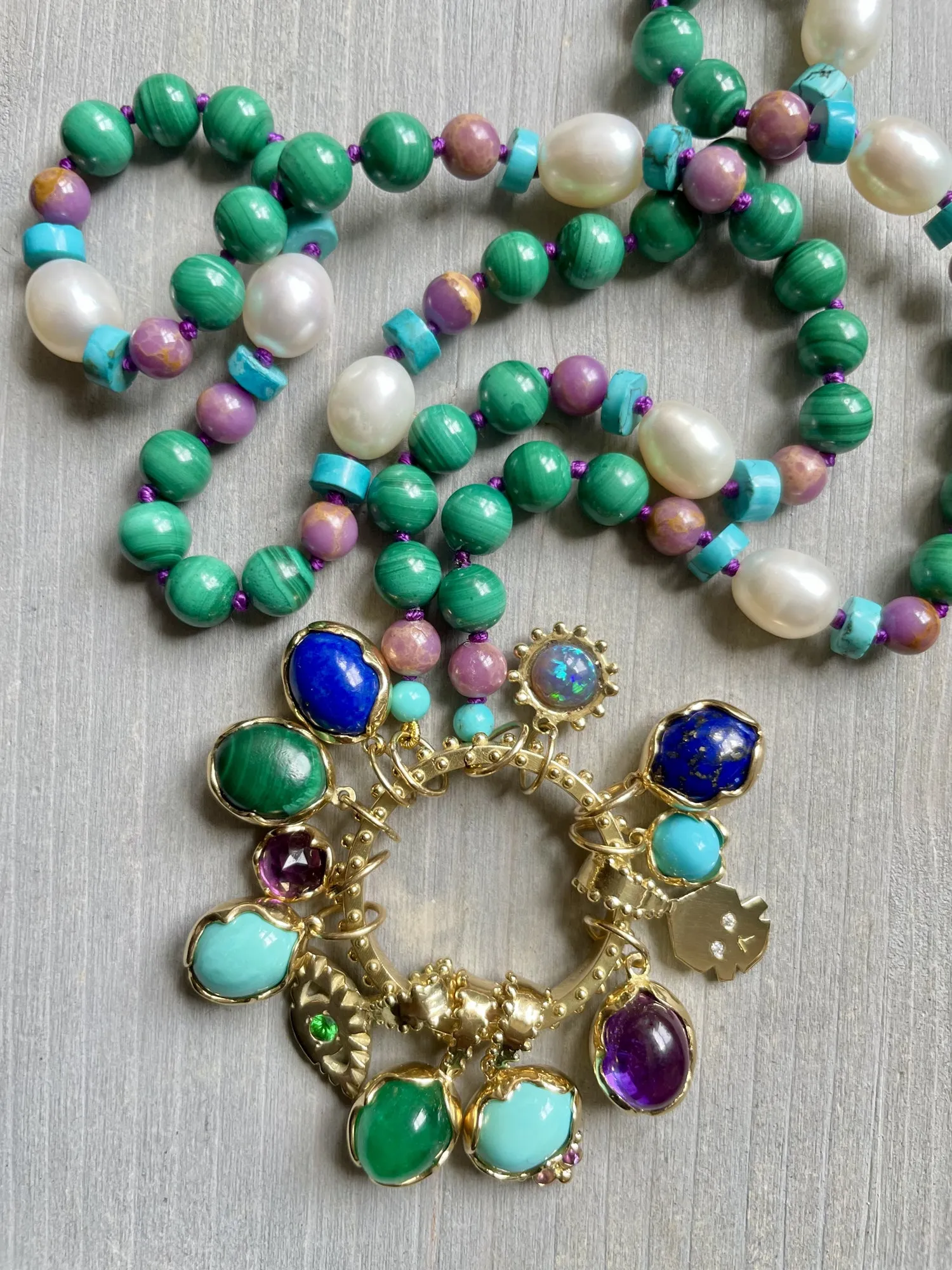 BOHEME PROVENCE BEAD OPEN CHAIN