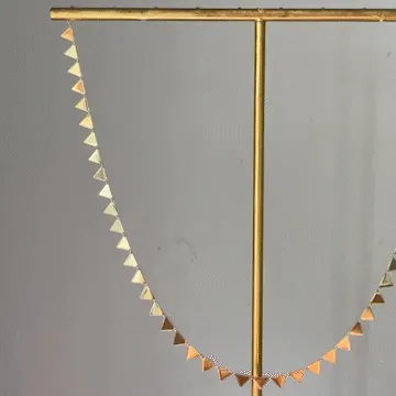 BOHEME RADIANT TRIANGLE GOLD CHAIN