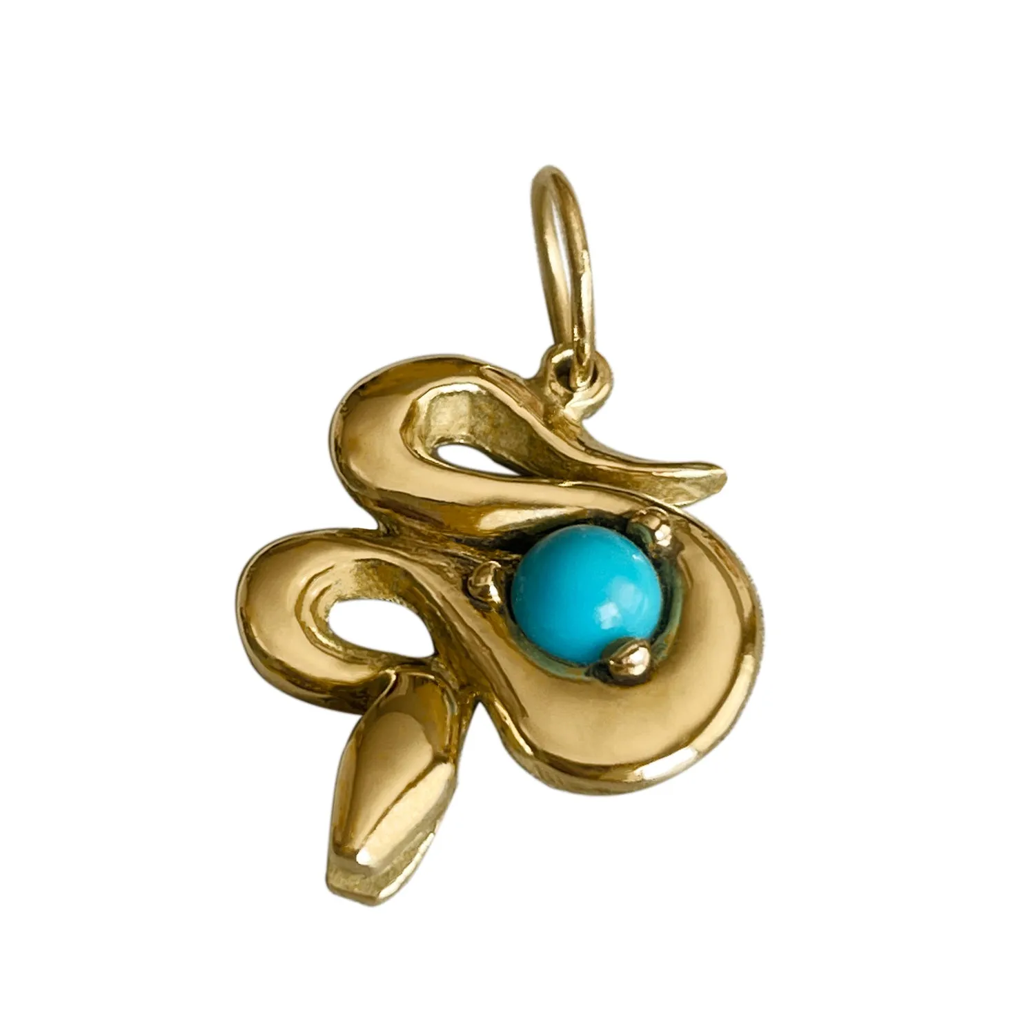 BOHEME SERPENT TURQUOISE CHARM