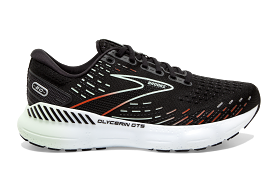 Brooks Glycerin GTS 20 (B Width) - Black/Red/Opal (Womens)