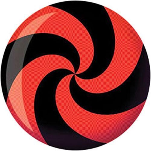 Brunswick Spiral Red Black Viz-A-Ball Bowling Ball