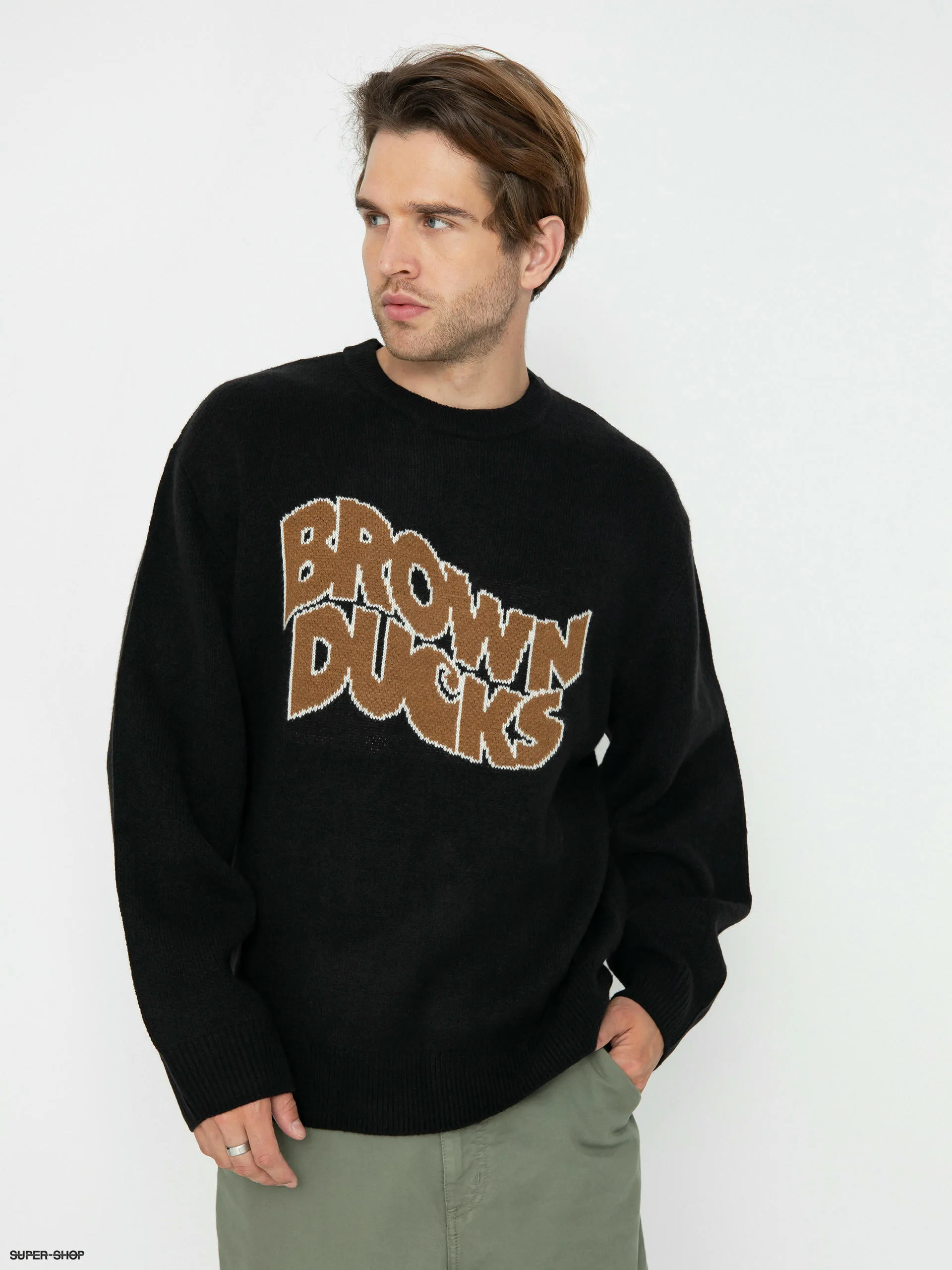 Carhartt WIP Brown Ducks Sweater (black)