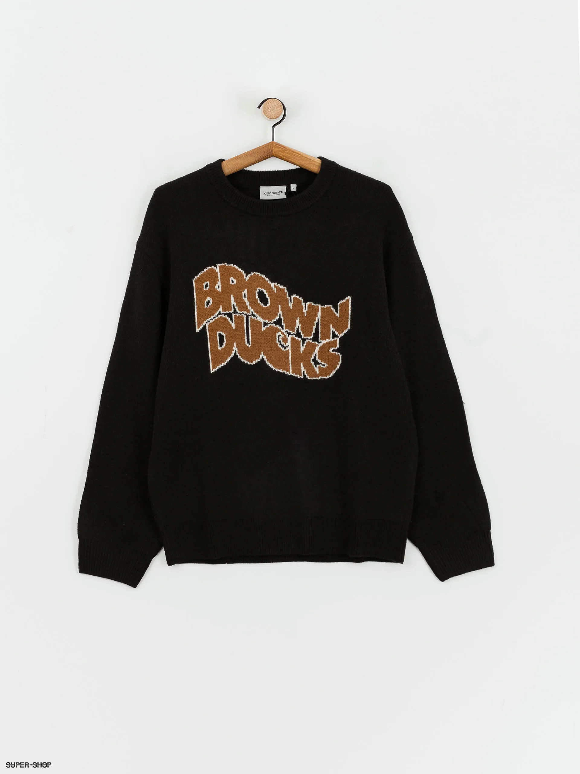 Carhartt WIP Brown Ducks Sweater (black)