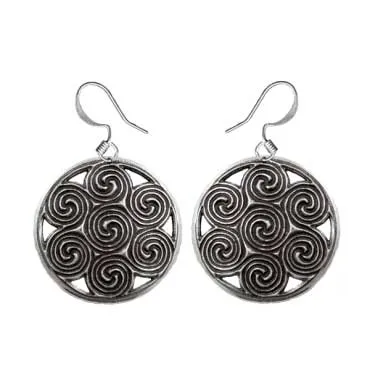 Celtic Spiral Earrings