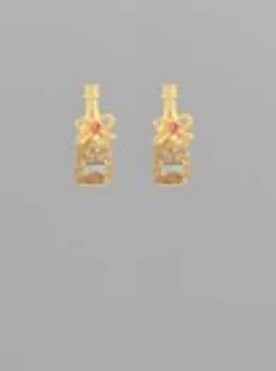 Champagne Babe Stud Earrings