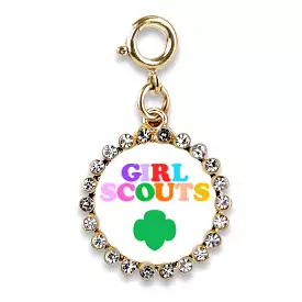 Charm It! Gold Girl Scout Medallion Charm