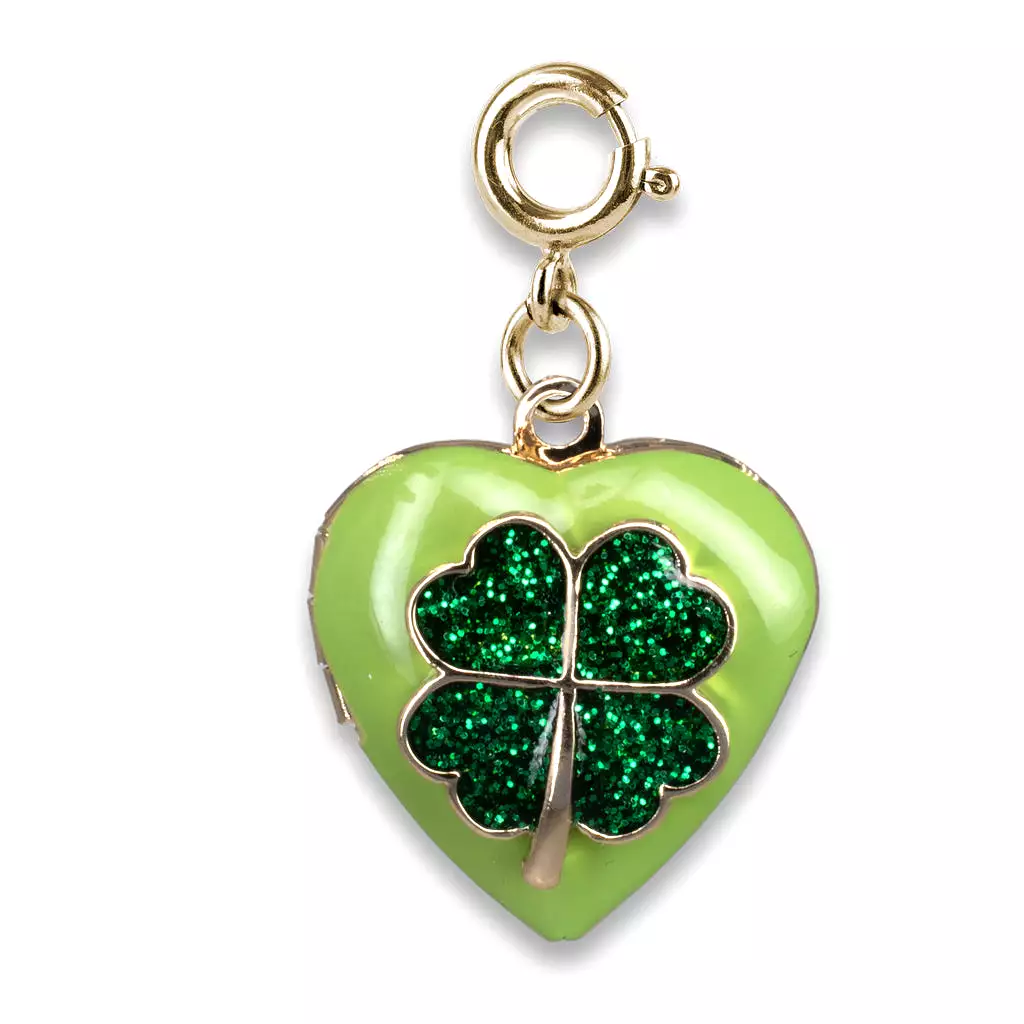 Charm It! Gold Luck Locket Charm