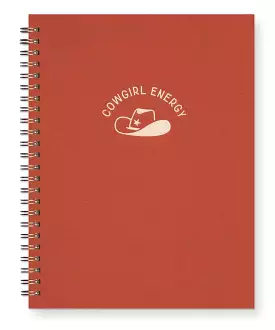 Cowgirl Energy Journal - Lined Notebook