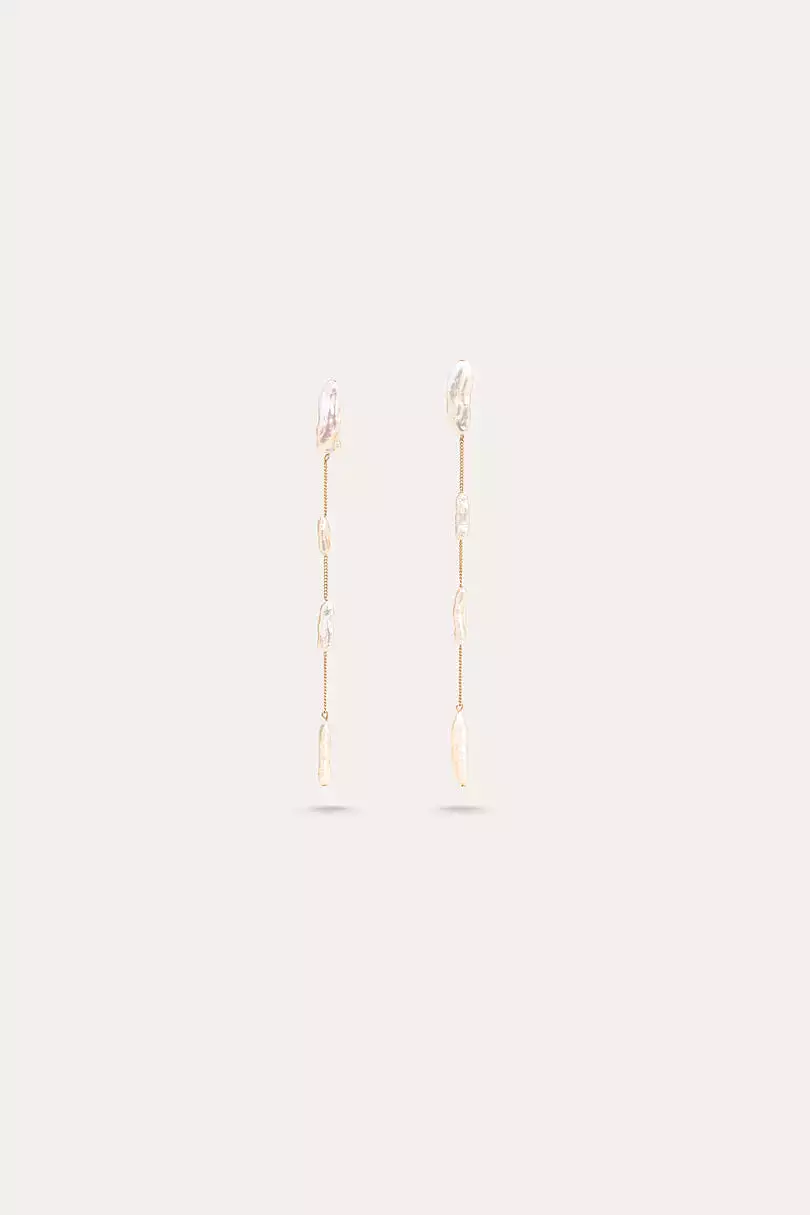 Cult Gaia - Amun Earring - Pearl