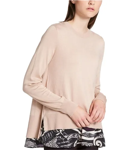 Dkny Womens Layered Look Pullover Sweater