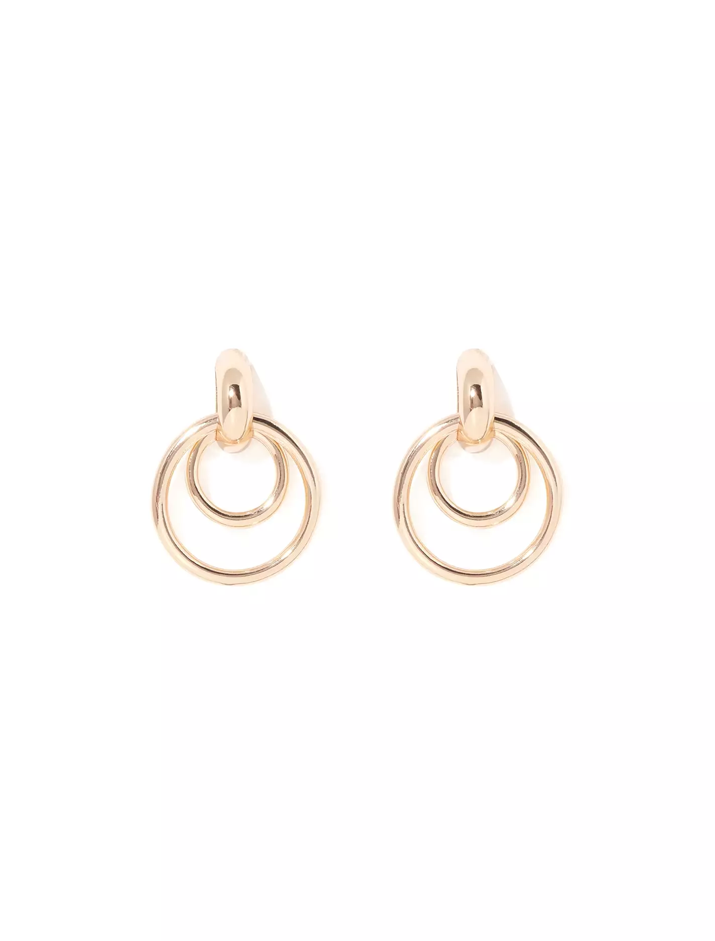 Donna Double Hoop Earrings