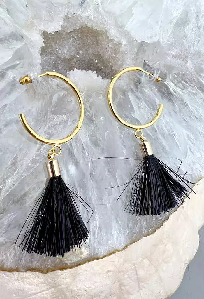 Elle Earring-Black