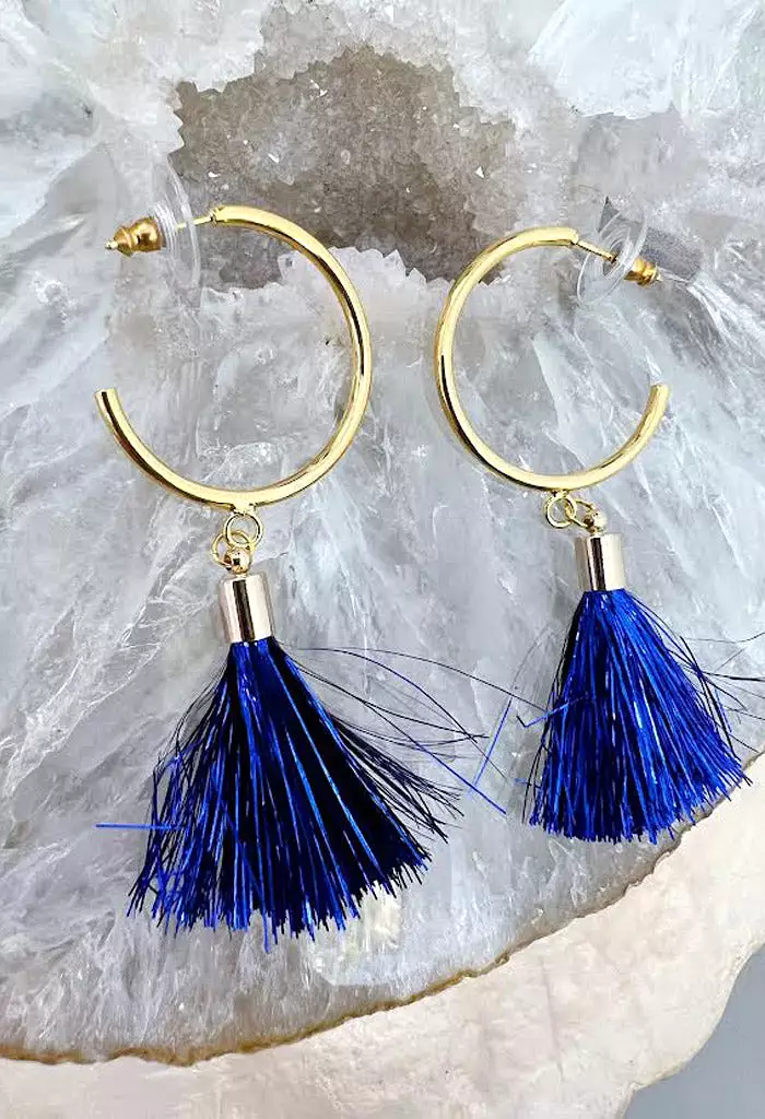 Elle Earring-Blue