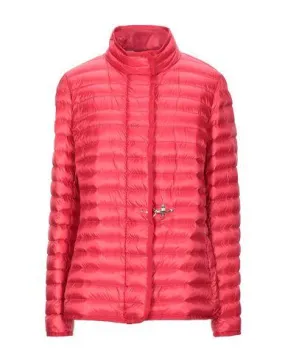 Fay Women Down jacket Red XXL INT