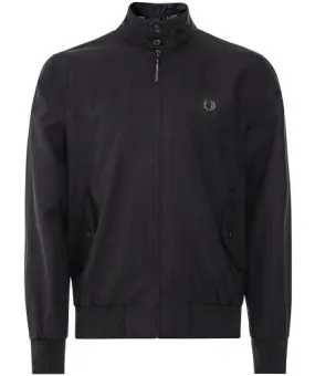 Fred Perry Black Harrington Jacket | Jules B