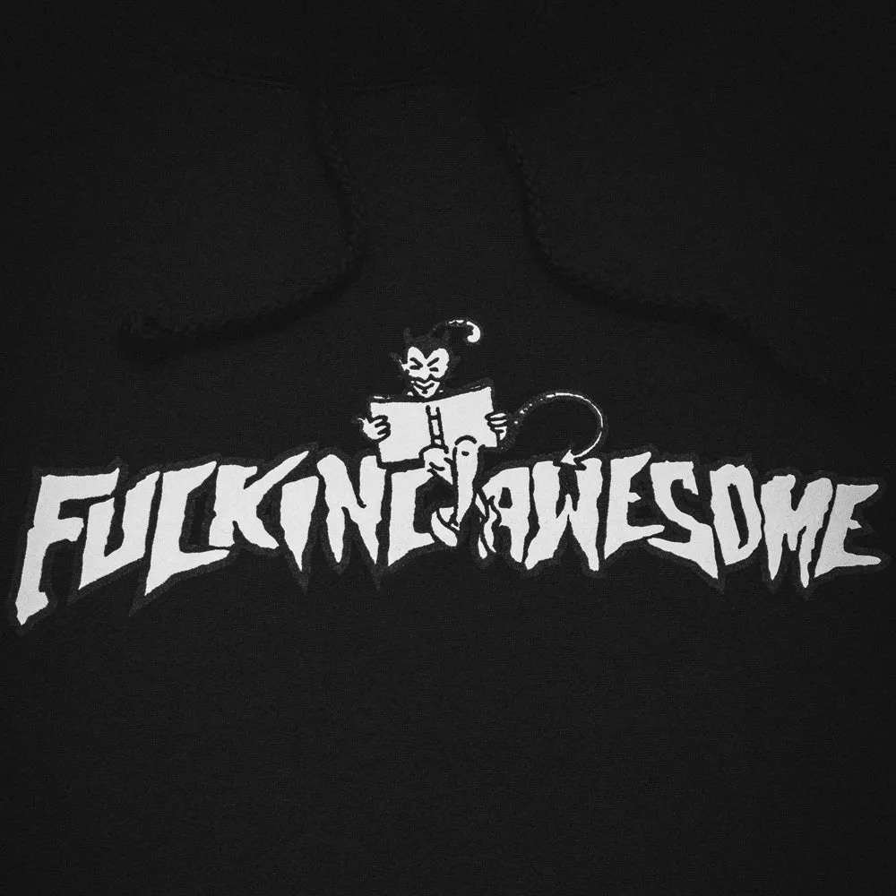 FUCKING AWESOME SAM HILL HOODIE // BLACK