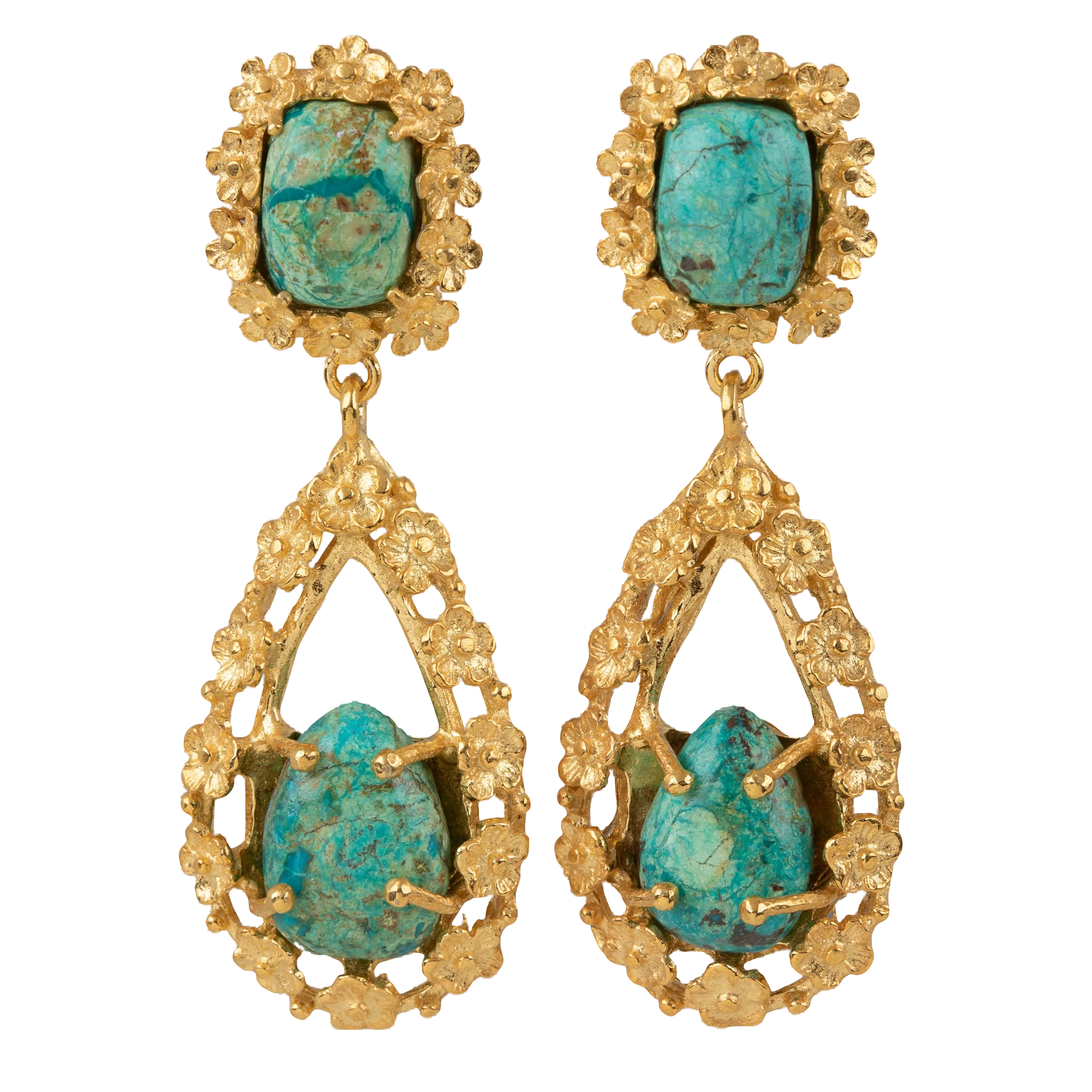 Giselle Earrings Turquoise