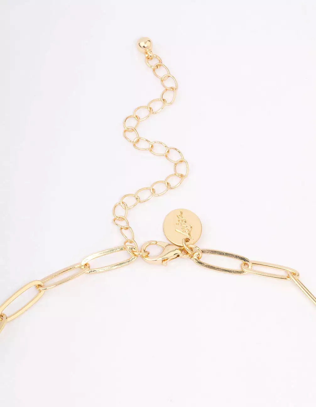 Gold Plated Freshwater Pearl Semi-Precious Charm Necklace