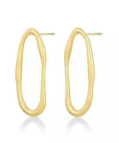 Gorjana Jagger Stud Earrings - Gold