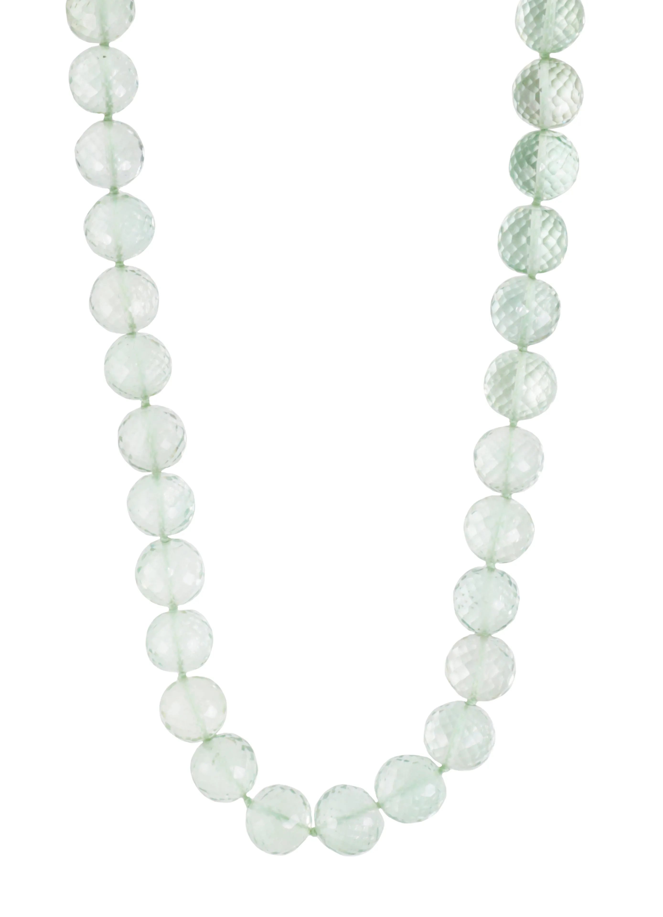 Green Amethyst Necklace