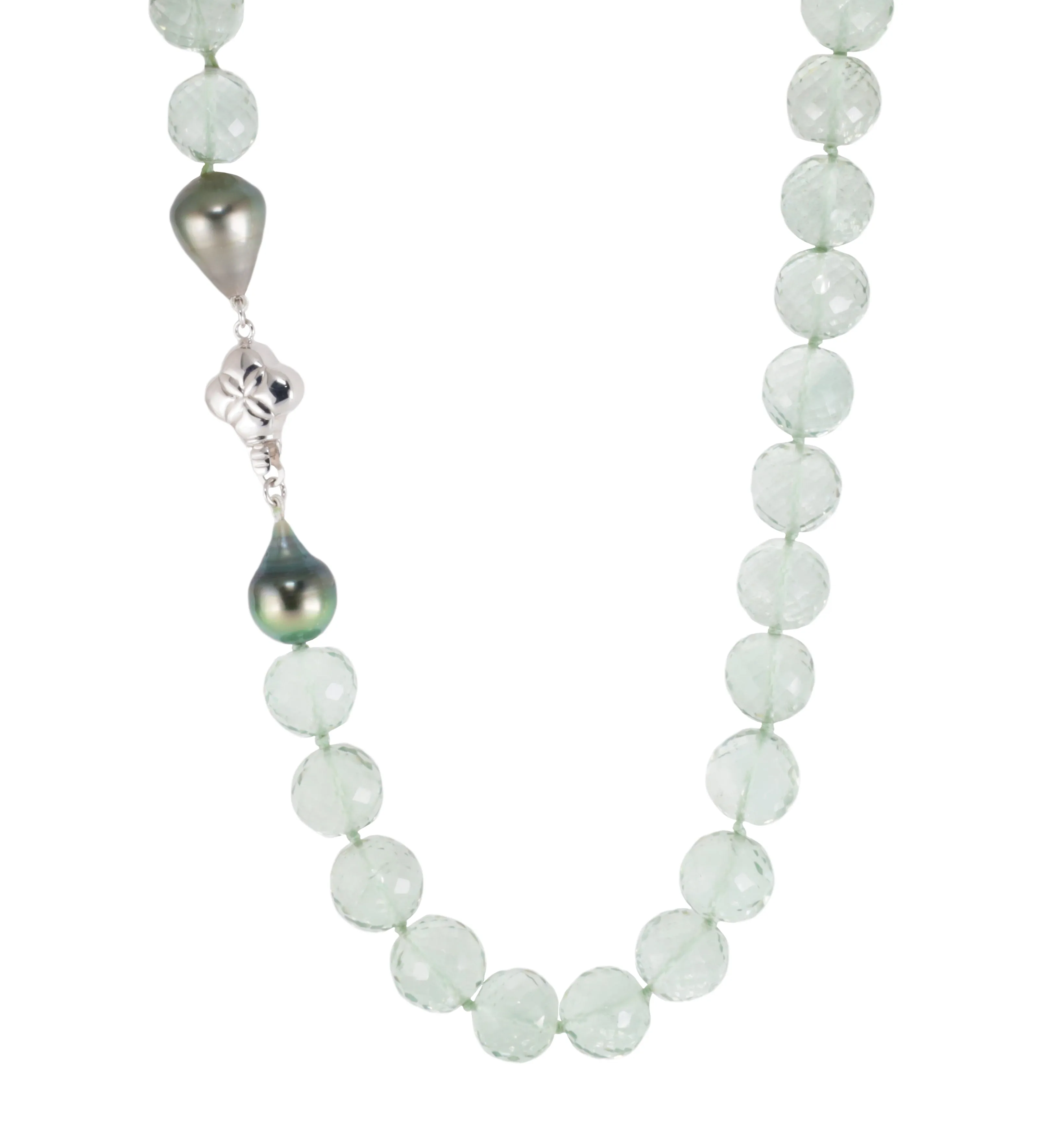 Green Amethyst Necklace