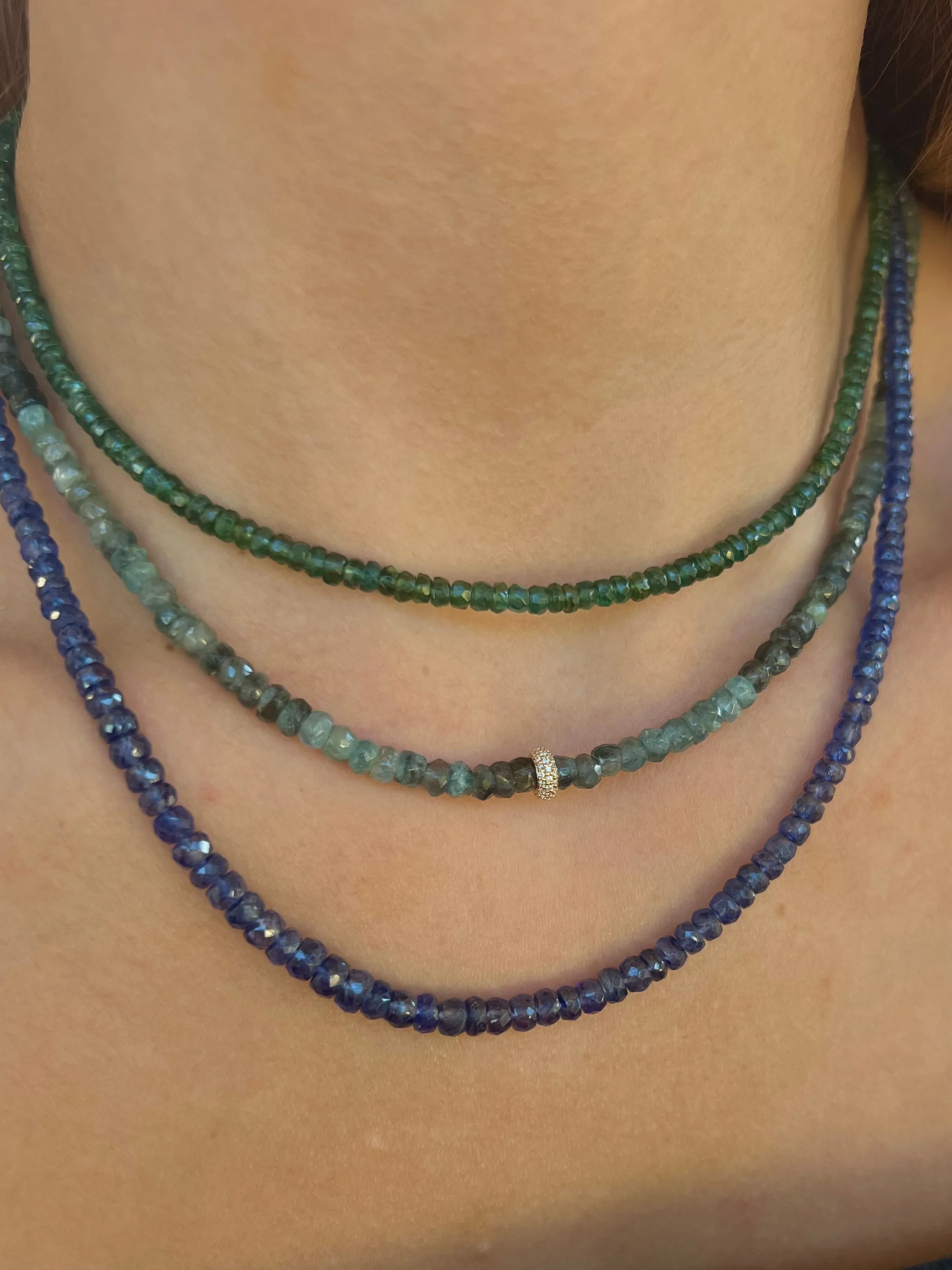 Green Kyanite Necklace