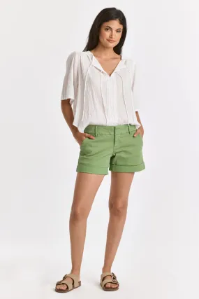 HAMPTON MID RISE SHORTS NEPHRITE