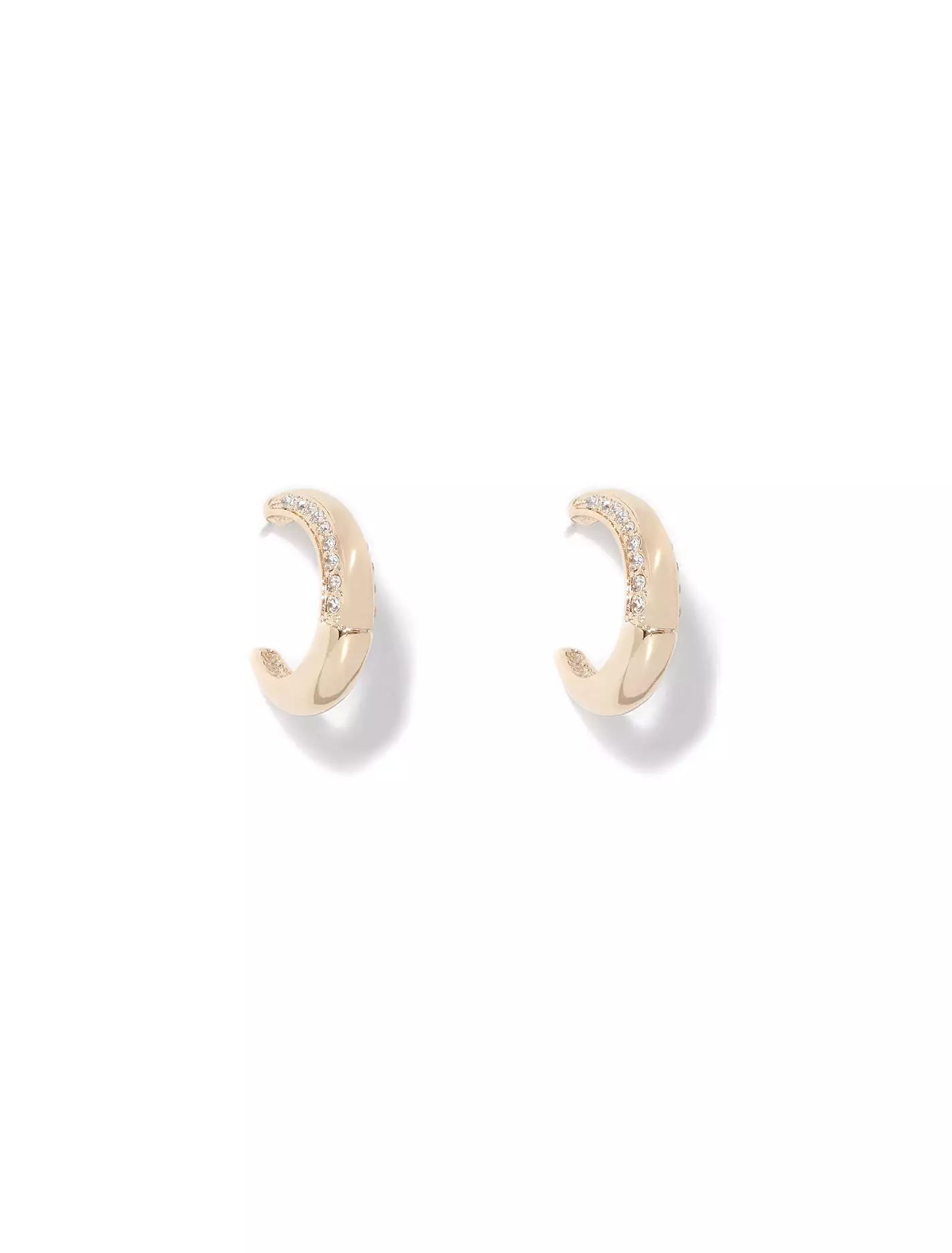 Hana Stone Hoop Earrings