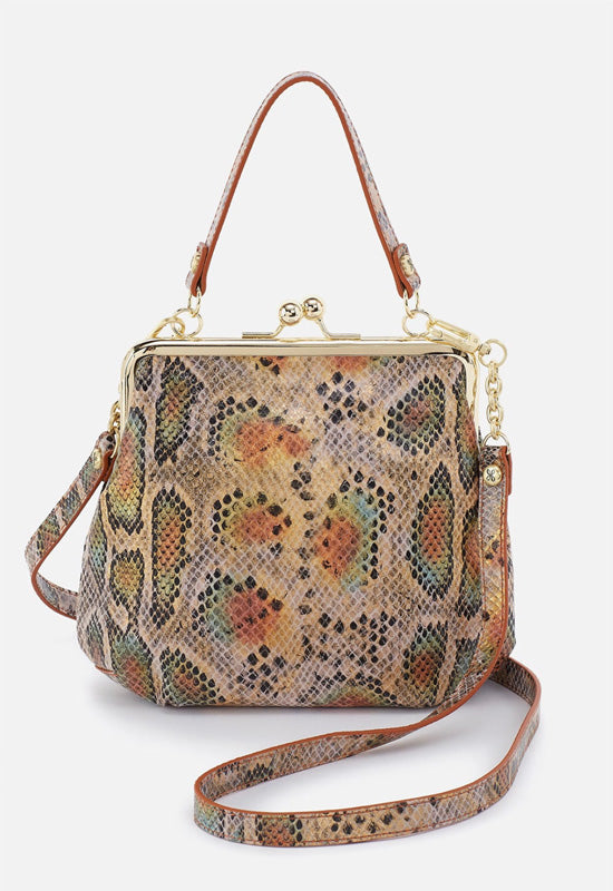 Hobo - Alba Crossbody Opal Snake Print Leather