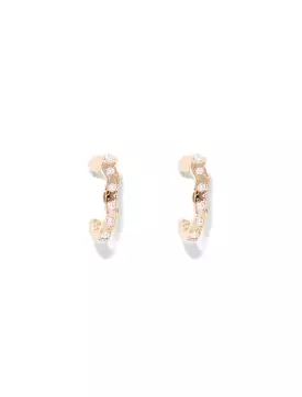 Hope Pearl Hoop Earrings