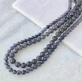 Iolite Bead Strand