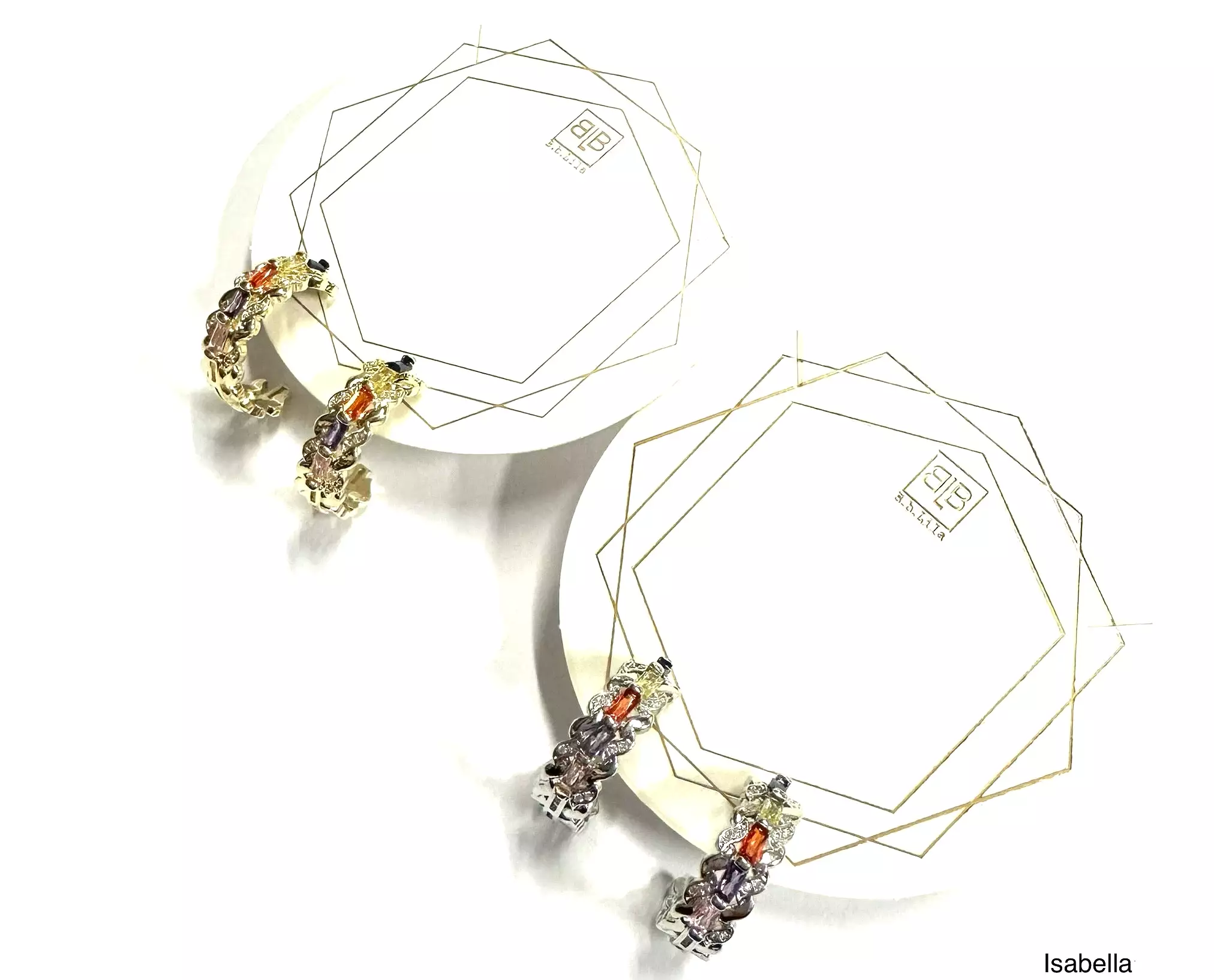 Isabella Hoop Earrings