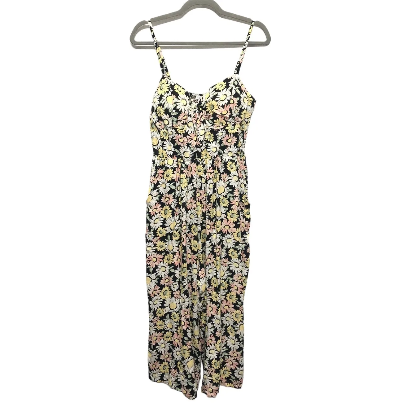 Jumpsuit By Auw In Floral Print, Size: L