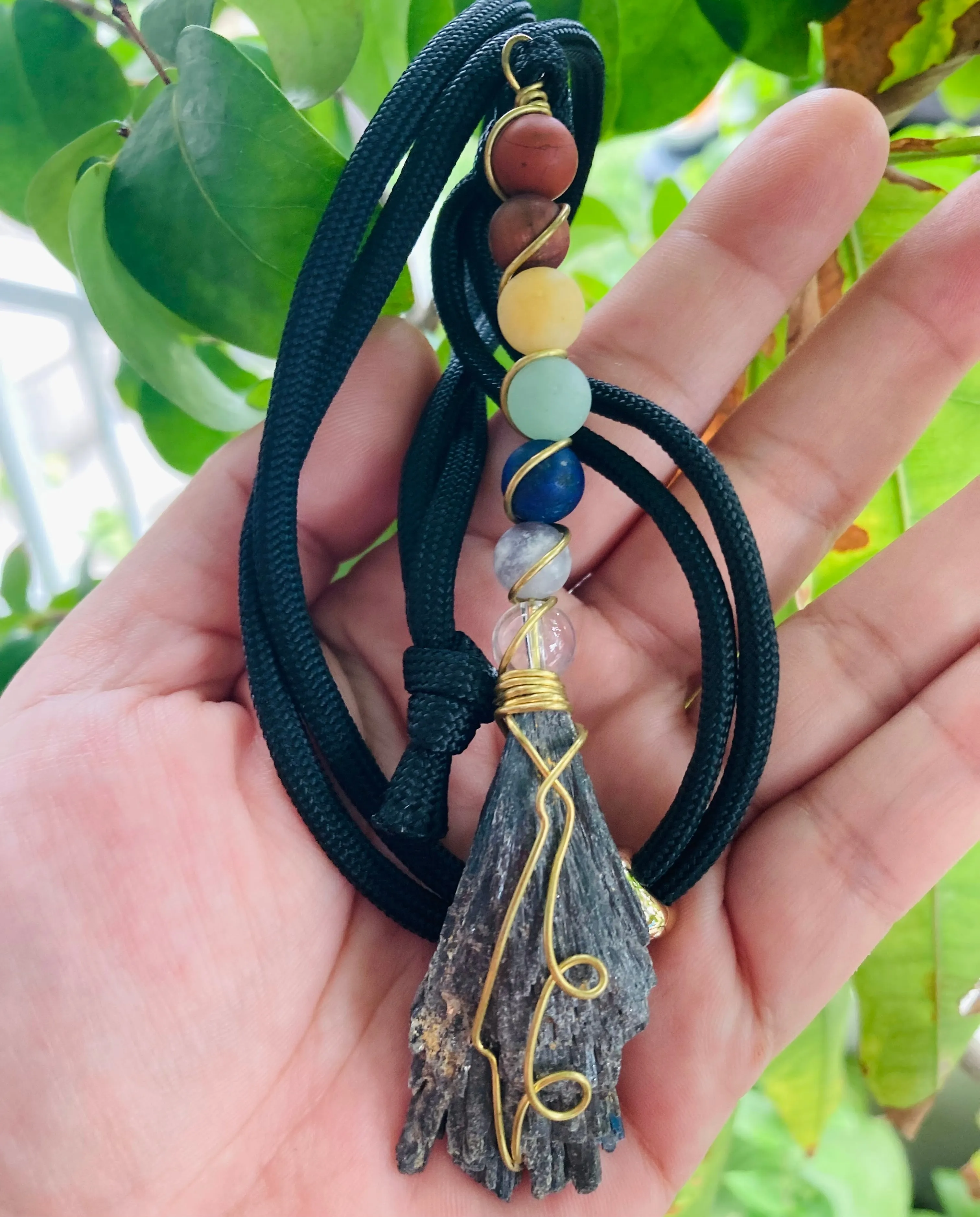 Kyanite Chakra Pendant