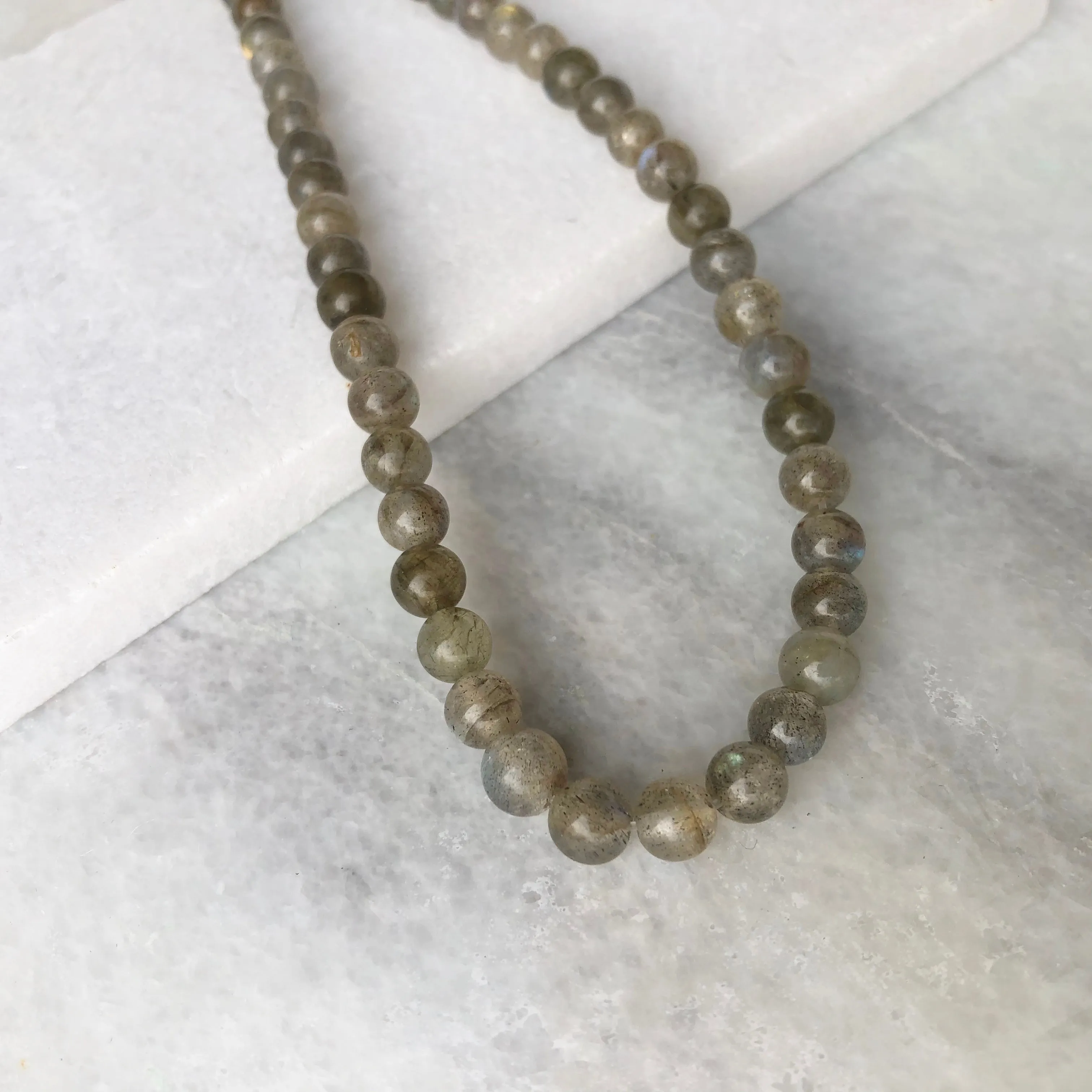 Labradorite Bead Strand