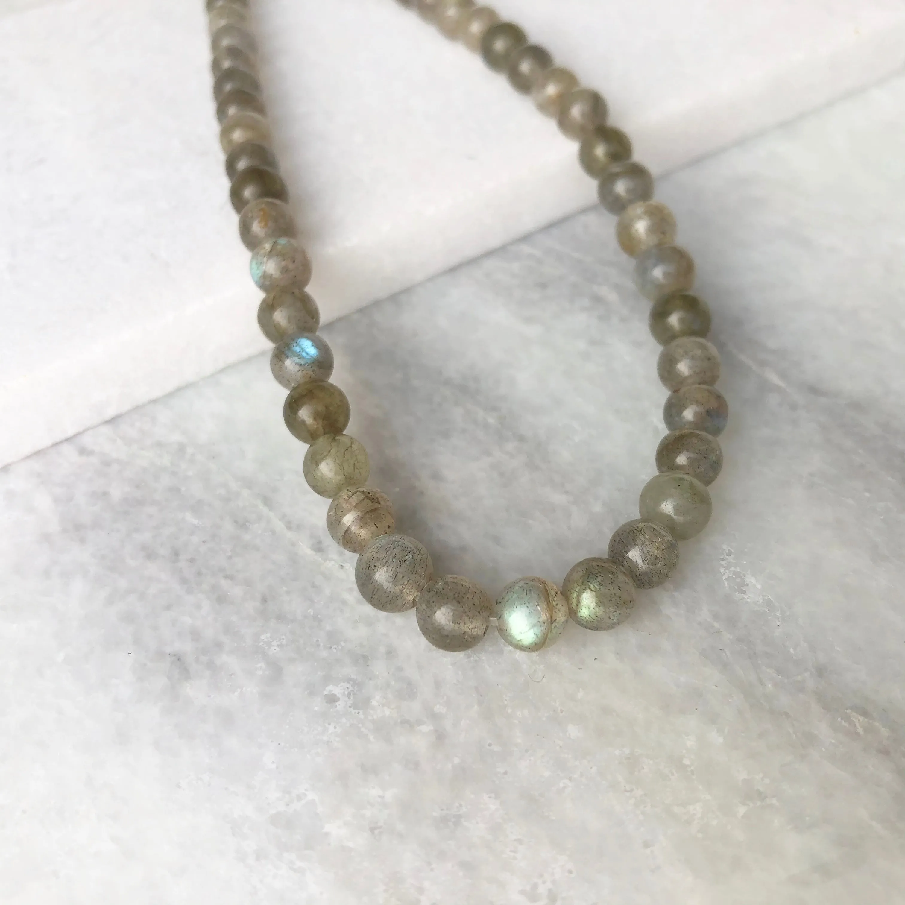 Labradorite Bead Strand