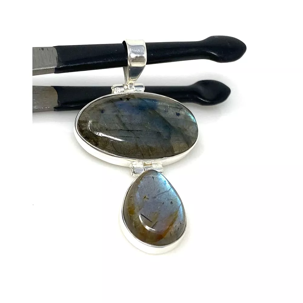 Labradorite Pendant, Gemstone Pendant, Gemstone Jewelry, Sterling