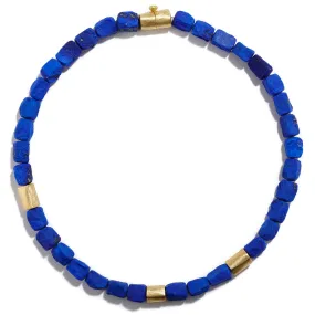 Lapis Bead Necklace