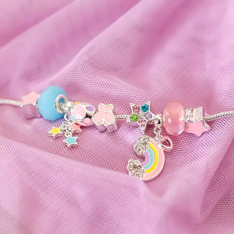 Lauren Hinkley Charm Bracelet - Rainbow